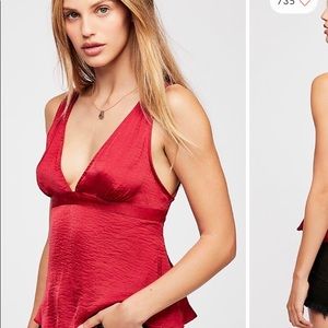 Free people feel it all cami xs royal blue